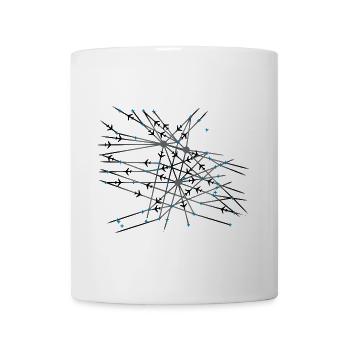 Navigationskarte - Mug blanc - blanc - Devant