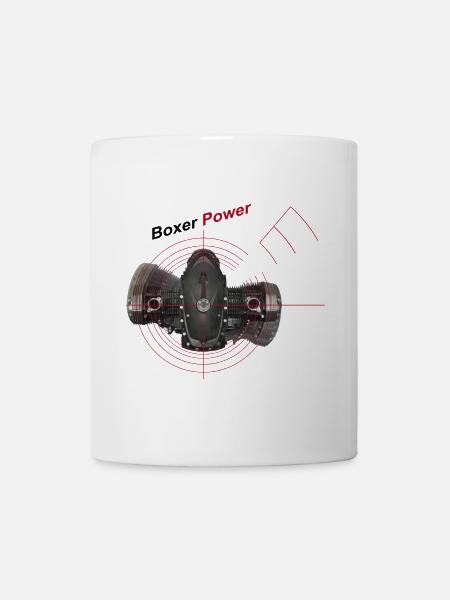 Boxer Power - Tasse - Weiß