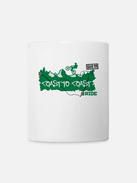 Coast to Coast Ride - Mug - white