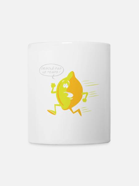 Citron pressé - Mug blanc - blanc