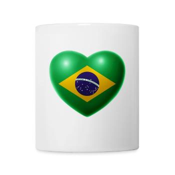Heart (Brazil / Brasil) 01 - Mug - white - Front