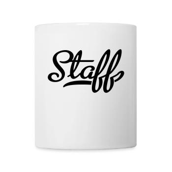 Staff - Mug blanc - blanc - Devant