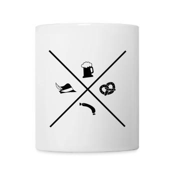 Croix - Mug blanc - blanc - Devant