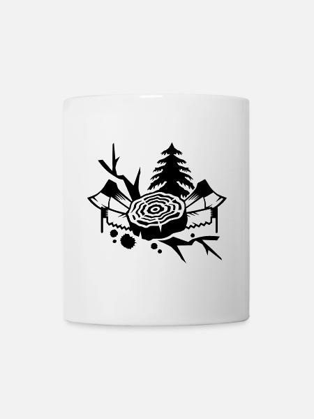 Tools for lumberjacks - Mug - white