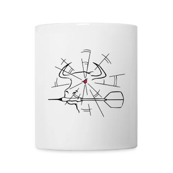 Bullzeye Darts 2016 - Tasse - Weiß - Vorne