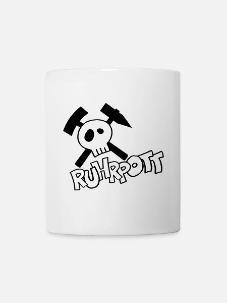 Ruhrpott Pirat - schwarz - Tasse - Weiß