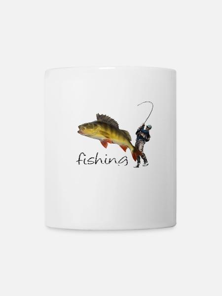Barsch - Tasse - Weiß
