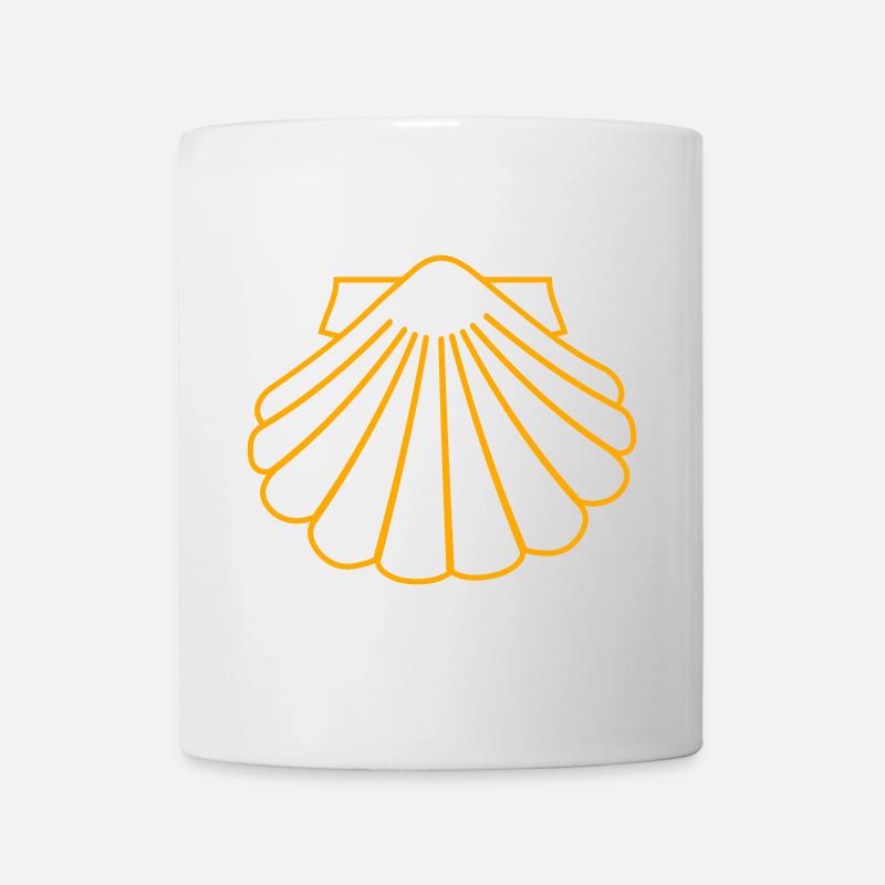 Coquilles Saint-Jacques - Mug blanc - blanc