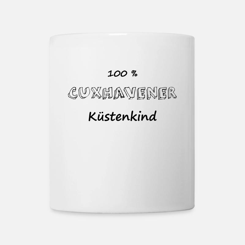 100 % Cuxhavener Küstenkind - Tasse - Weiß