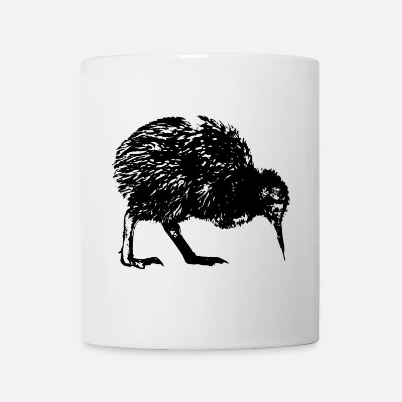 Kiwi Neuseeland & Auckland - Tasse - Weiß