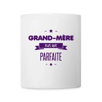 GRAND-MERE PARFAITE - Mug blanc - blanc - Devant