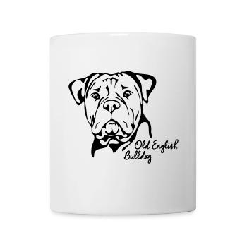 OLD ENGLISH BULLDOG OEB Hunde Hund Wilsigns - Tasse - Weiß - Vorne