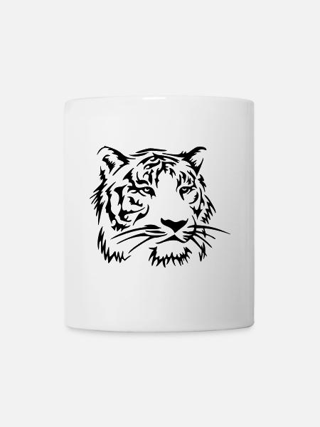 cat Tiger - Mug - white
