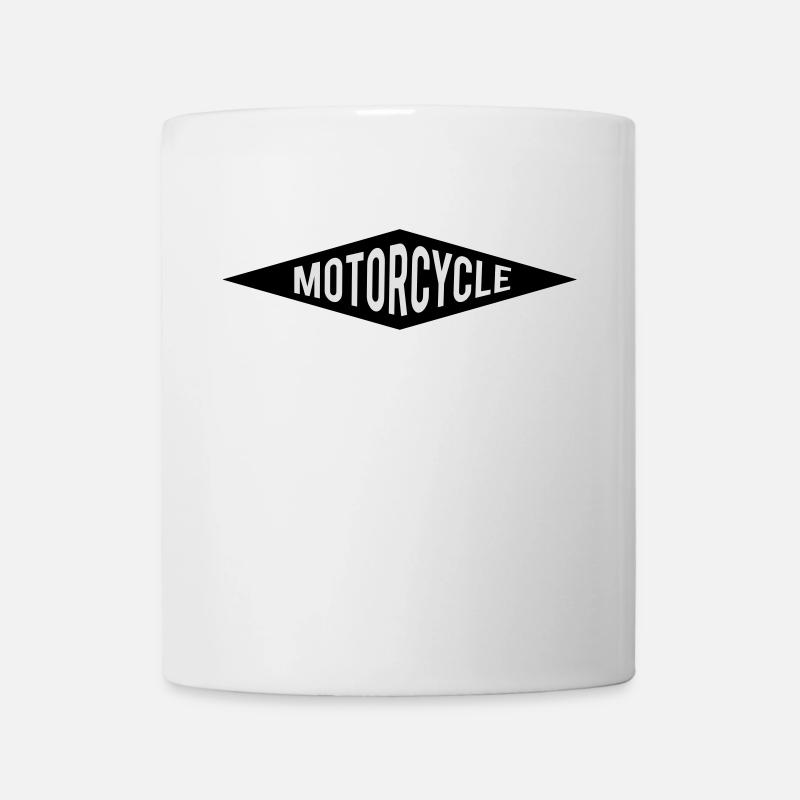 Motorrad - Tasse - Weiß