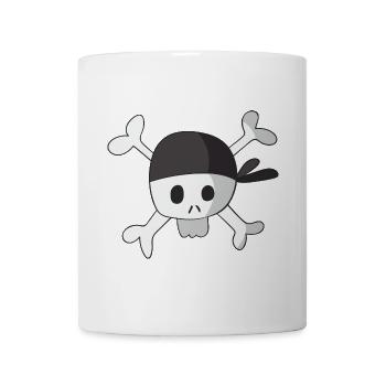Pirat - Tasse - Weiß - Vorne
