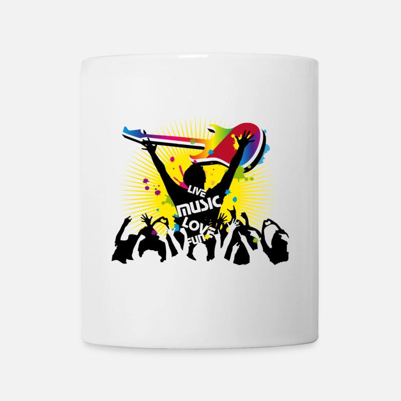 Festival Besucher - Tasse - Weiß