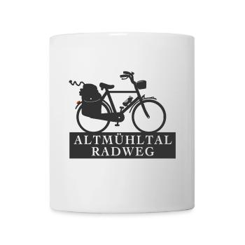 Altmühltal Radweg - Tasse - Weiß - Vorne