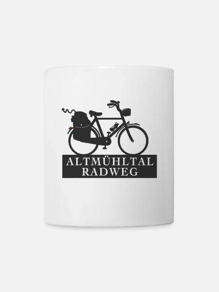 Altmühltal Radweg - Tasse - Weiß