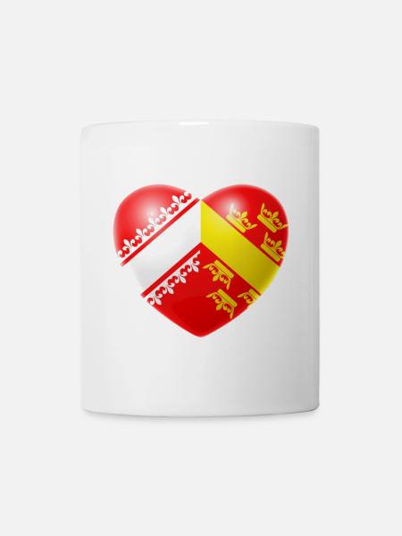 Coeur (Alsace / Alsace) - Mug blanc - blanc
