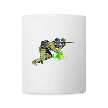 paintball - Mug blanc - blanc - Devant