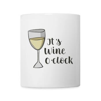 Wein - Tasse - Weiß - Vorne