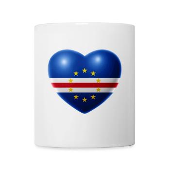 Heart (Cap-Vert / Cabo Verde) - Mug blanc - blanc - Devant