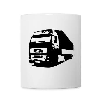 truck - Tasse - Weiß - Vorne