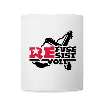 rebell - Tasse - Weiß - Vorne