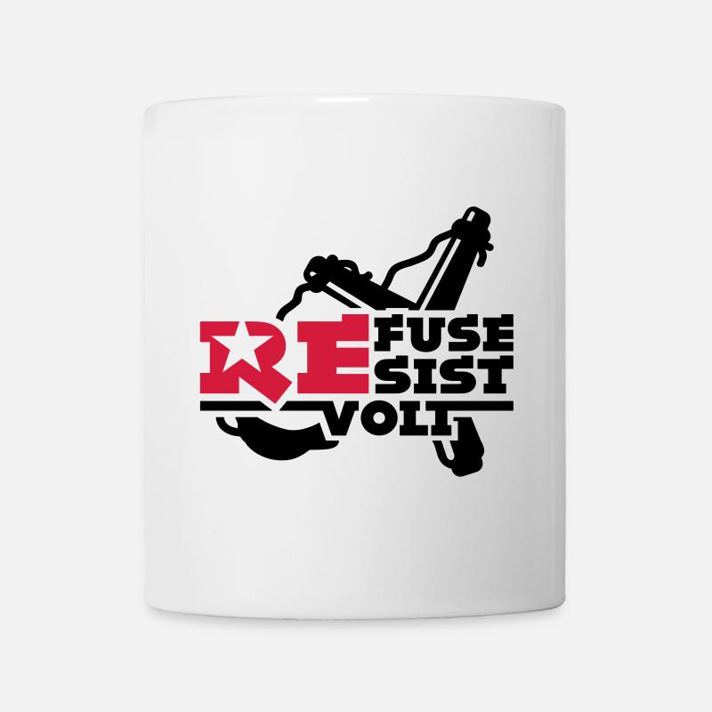 révolté - Mug blanc - blanc