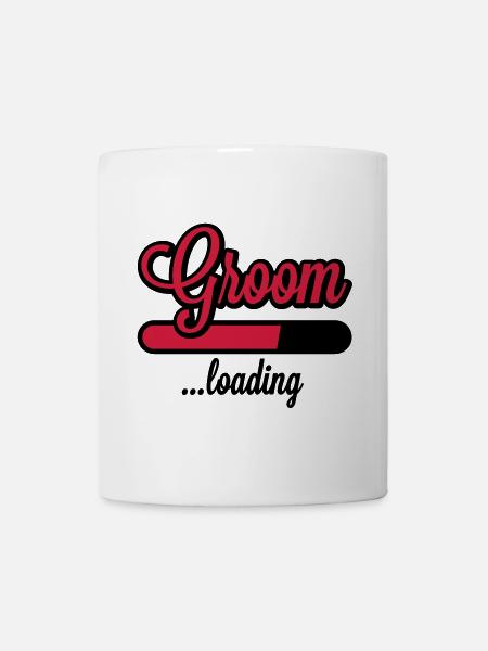 Groom loading - Tasse - Weiß