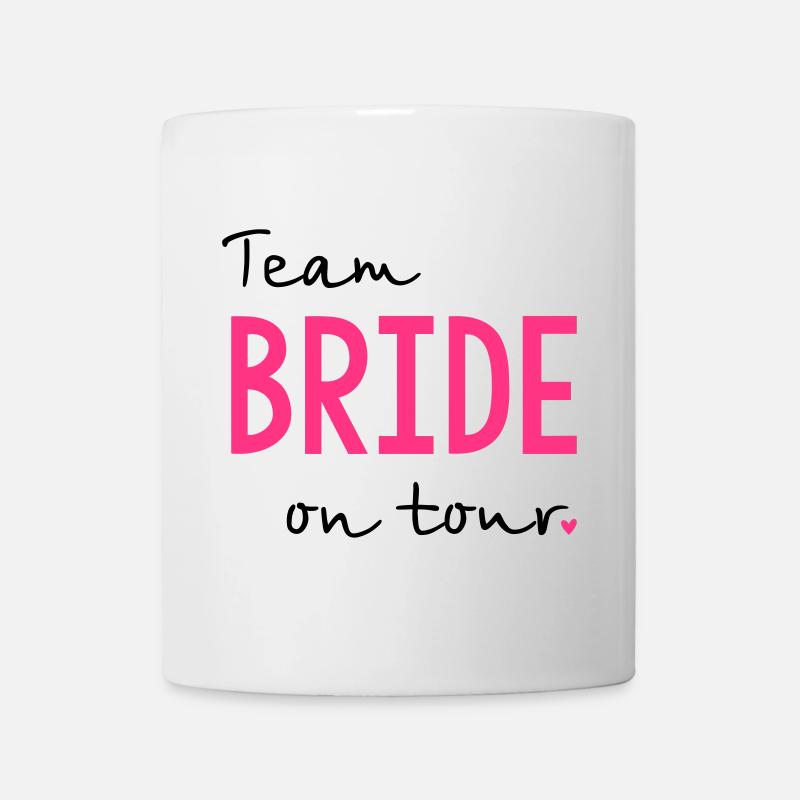 Fête de la poule du tour de l'équipe - Mug blanc - blanc
