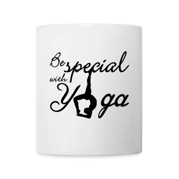 Yoga Special Fitness Meditation Sport Spruch - Mug - white - Front