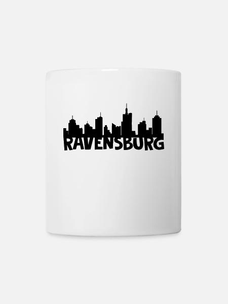 Ravensburg Skyline - Tasse - Weiß