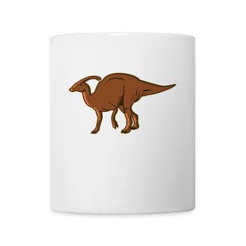 Parasaurus herbivore dinosaur primeval dinosaur - Mug - white - Front