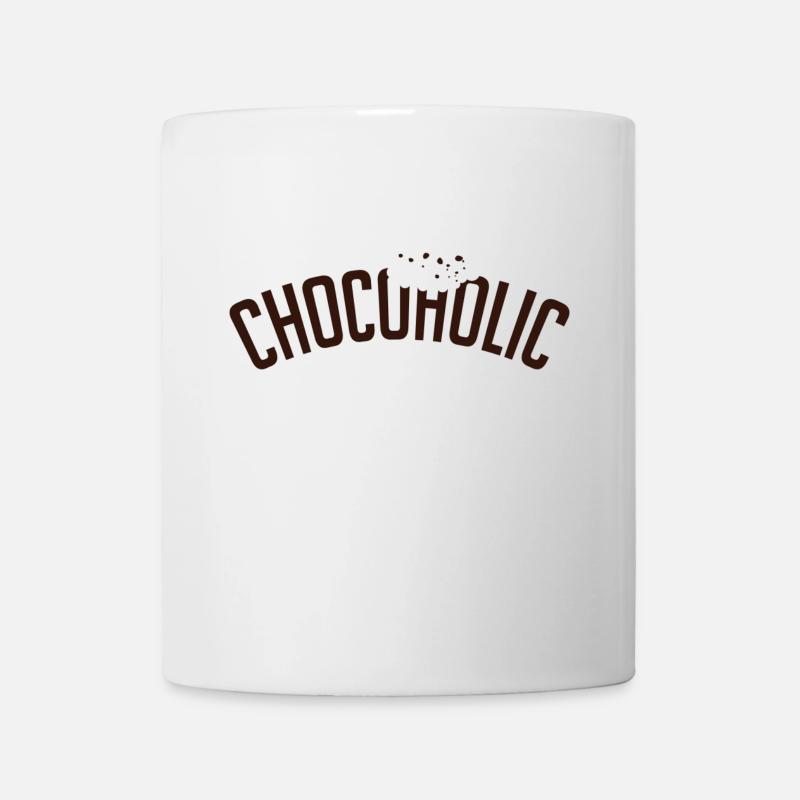 Chocoholic - Tasse - Weiß