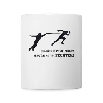 L'escrime est parfaite - Mug blanc - blanc - Devant