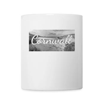 Retro Lettering at Cornwall England - Tasse - Weiß - Vorne