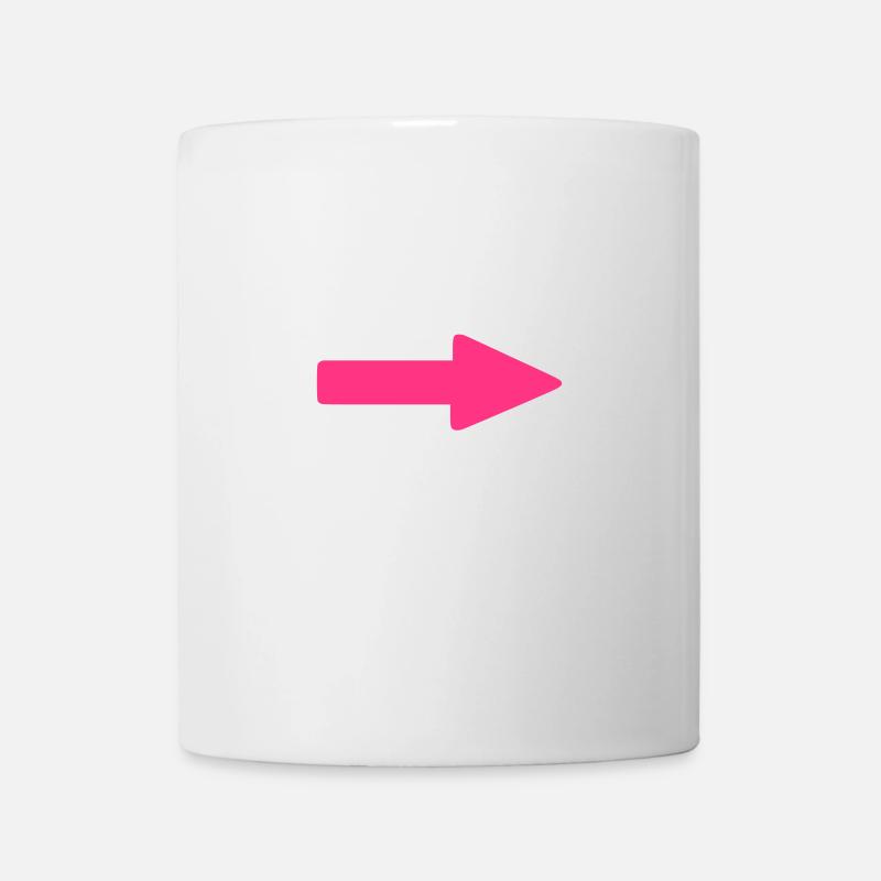 elle est la patronne - Mug blanc - blanc