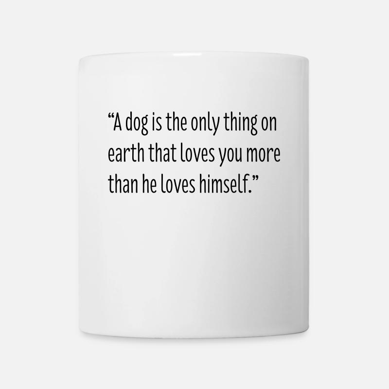 Dog Lovers - Tasse - Weiß