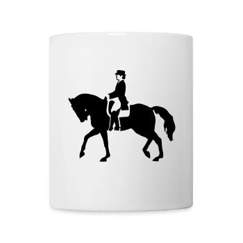 pferd - Mug blanc - blanc - Devant