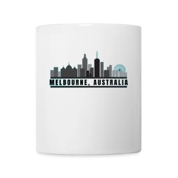 Melbourne Australie - Mug blanc - blanc - Devant