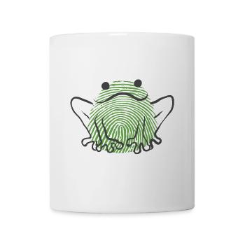 Sweet frog kids and baby shirt cup gift - Mug - white - Front