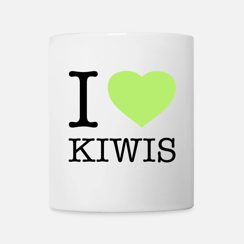 J’AIME LES KIWIS Kiwi - Mug blanc - blanc