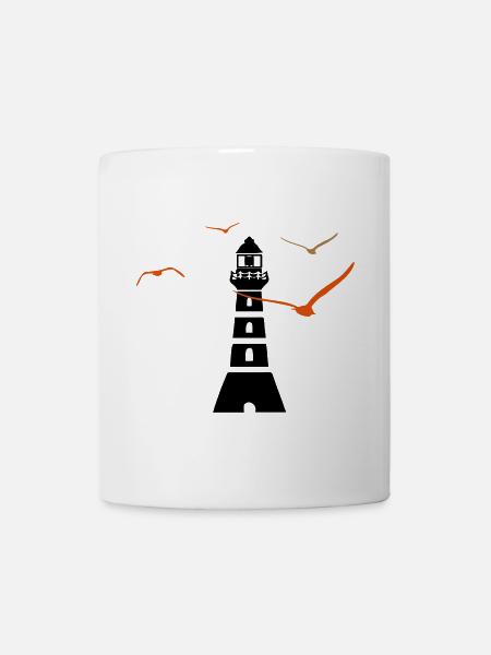 Lighthouse | Seafaring | Sea - Mug - white