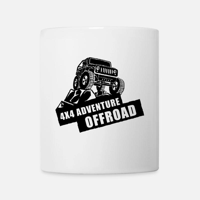 Offroad - Tasse - Weiß