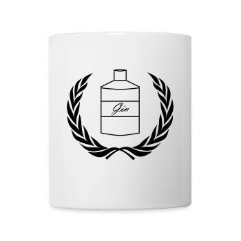 Gin - Tasse - Weiß - Vorne