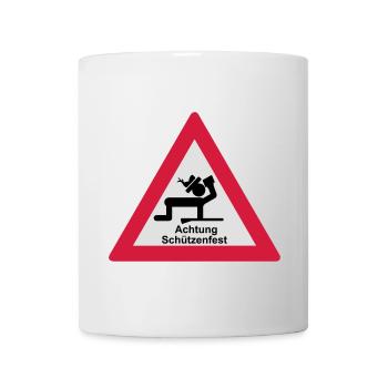 Attention Marksmen - Mug - white - Front