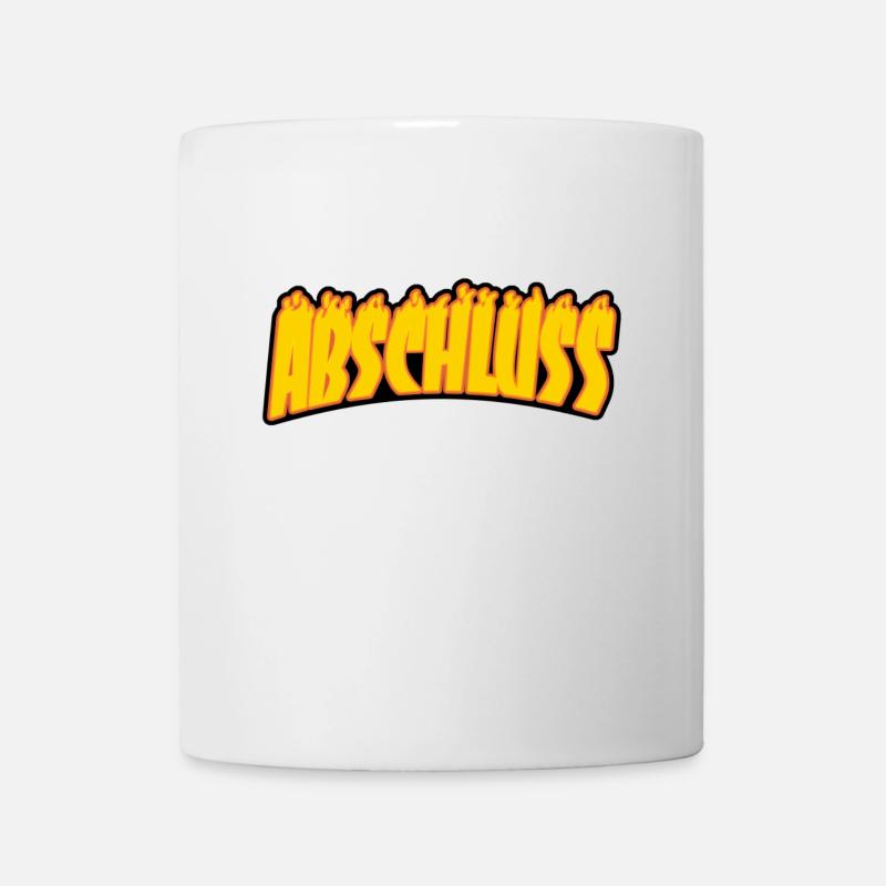 abschluss - Tasse - Weiß