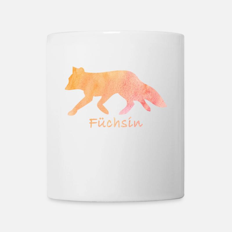 Fuechsin Fuchs - Tasse - Weiß
