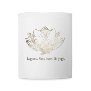Yoga - Mug - white - Front